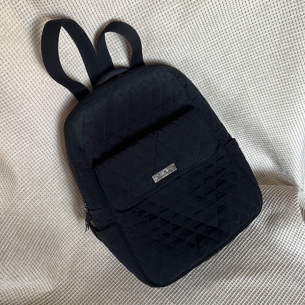 Vera Bradley backpack purse GUC in black